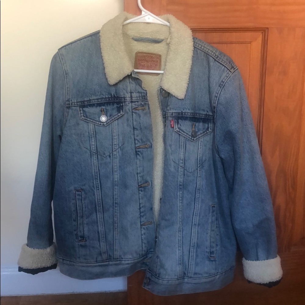 Levi’s Denim Shearling Trucker Jacket